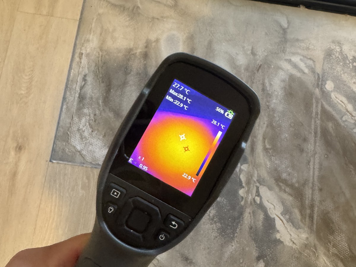 Got A Leak technician performing acoustic leak detection